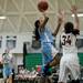 Skyline senior Janae Sims shoots in the game on Monday, Feb. 25. Daniel Brenner I AnnArbor.com